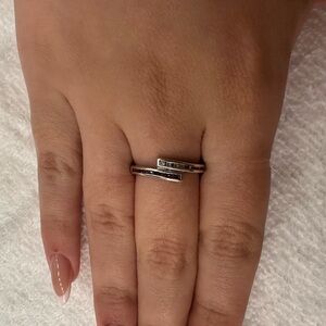 Beautiful amethyst ring STERLING SILVER